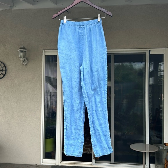 Vintage Flax by Jeanne Englehart linen pant size P - Picture 2 of 5